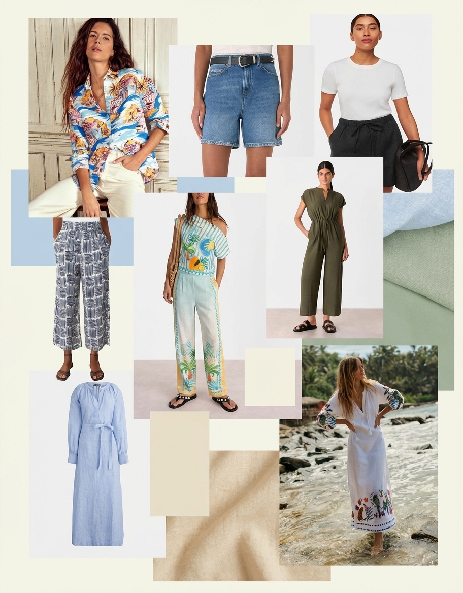 The Petite Summer Capsule – 12 pieces to see you from heatwave to drizzle